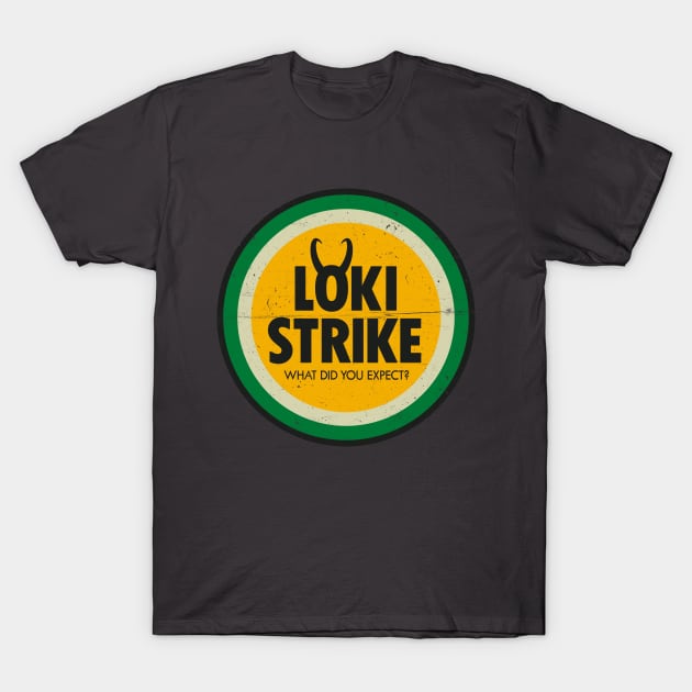 Loki Strike T-Shirt by Getsousa